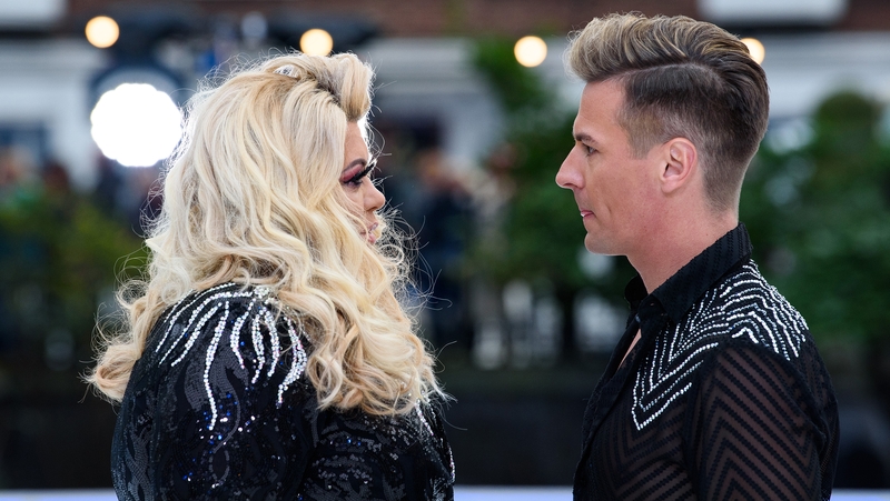Gemma Collins and professional partner Matt Evers - Ice rink rollercoaster ride continues