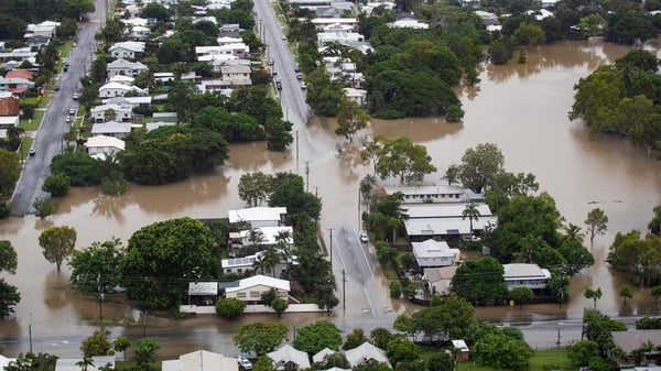 The flooding has been described as a 'one-in-a-century' event