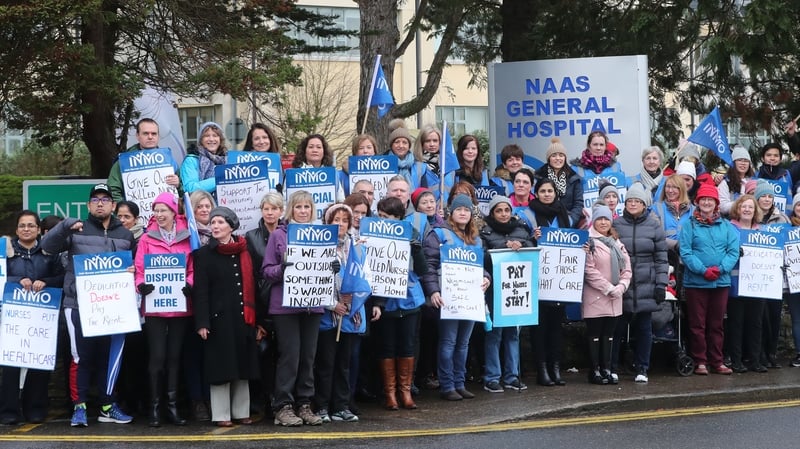 37,000 members of the INMO staged a second 24-hour work stoppage on Tuesday