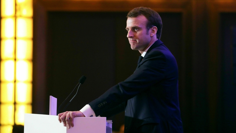 Emmanuel Macron's remarks honoured a campaign promise from his election in 2017