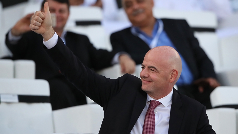 FIFA president Gianni Infantino