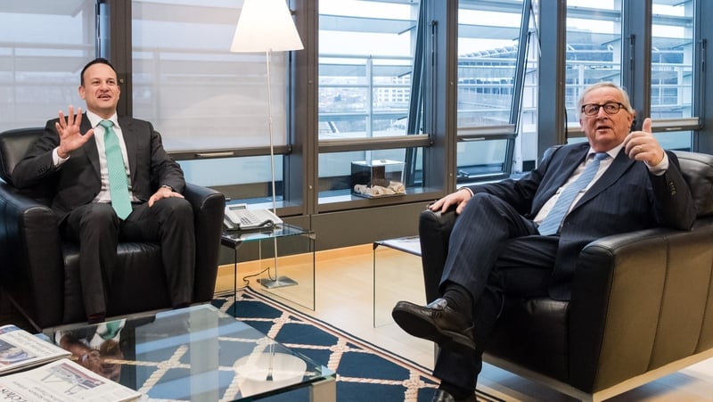 Taoiseach Leo Varadkar and Jean-Claude Juncker were speaking in Brussels today