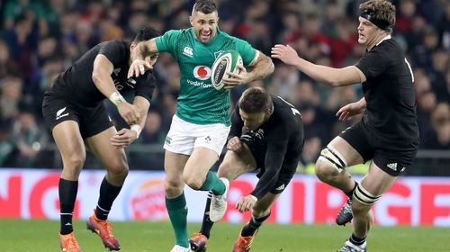 Rob Kearney earned the most recent of his 87 caps in November's victory over New Zealand