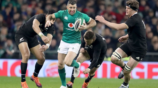 Rob Kearney earned the most recent of his 87 caps in November's victory over New Zealand