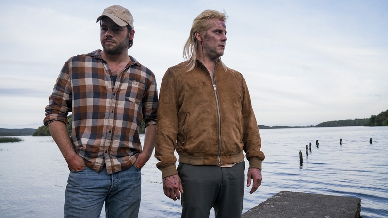 Moe Dunford and Peter Coonan in Dark Lies The Island