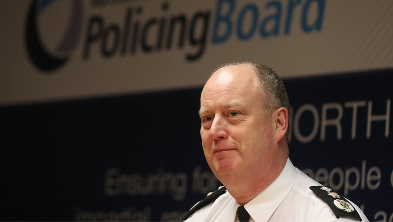 George Hamilton will retire as Chief Constable of the PSNI in June