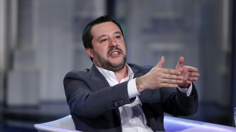 Salvini has declared Italy's ports closed to illegal migrants and asylum seekers