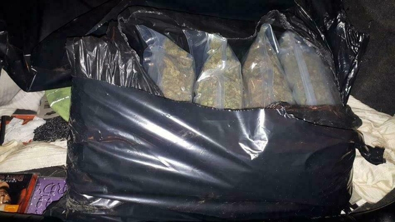 The drugs were seized after a vehicle was stopped and searched in Edgeworthstown, Co Longford