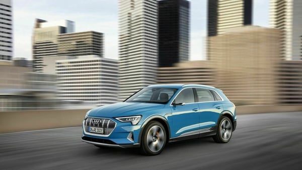 The e-tron has a price tag of €101,750 before grants.