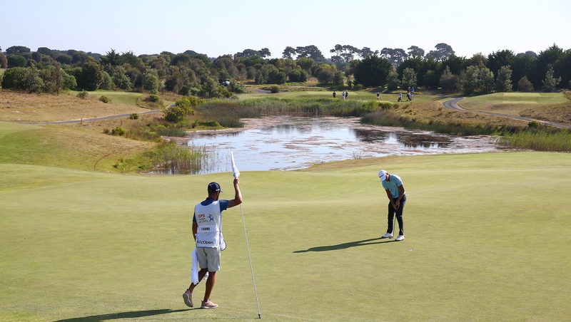 Local players are making the most of home advantage at the Victoria event