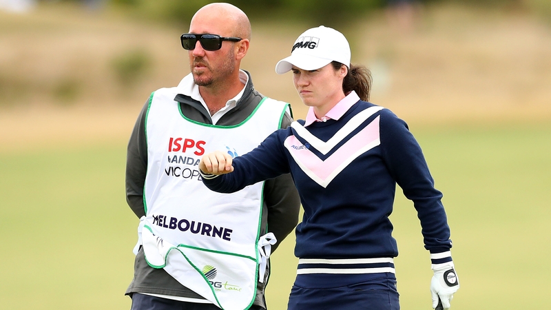 Leona Maguire in action on Day 2 of the LPGA Tour event