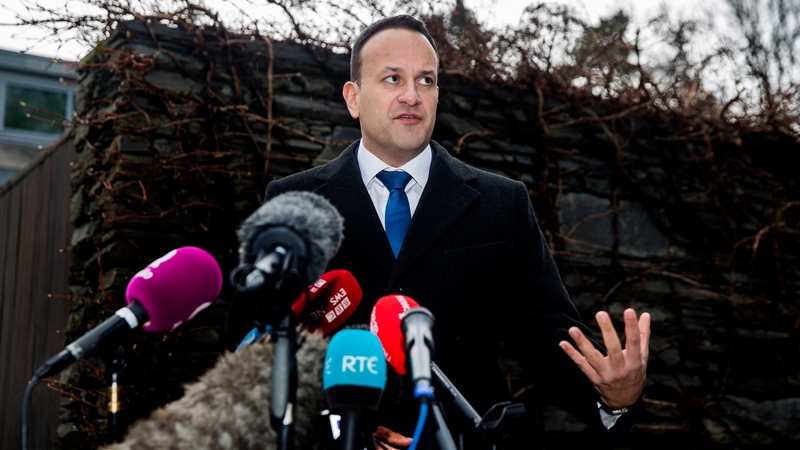 Taoiseach Leo Varadkar was speaking ahead of the talks in Belfast today