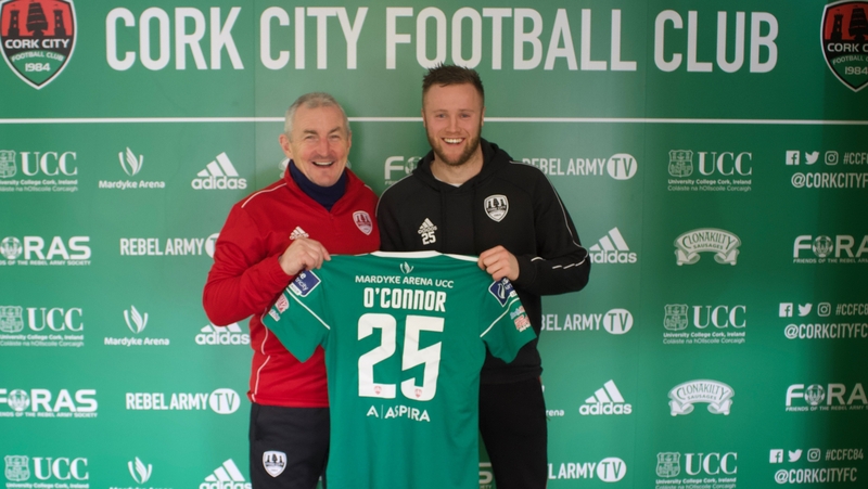 Kevin O'Connor is back on Leeside. Photo: Cork City FC