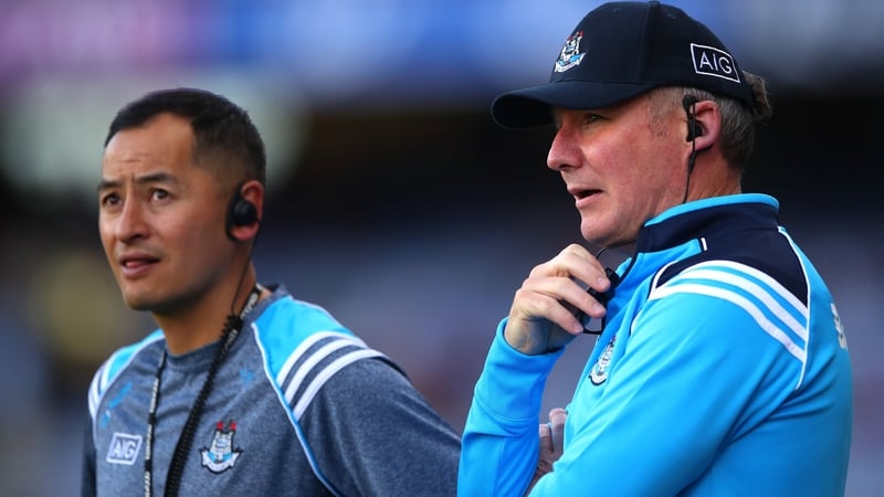 Jason Sherlock (L) with Jim Gavin