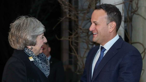 The two leaders discussed Brexit and Northern Ireland at Farmleigh