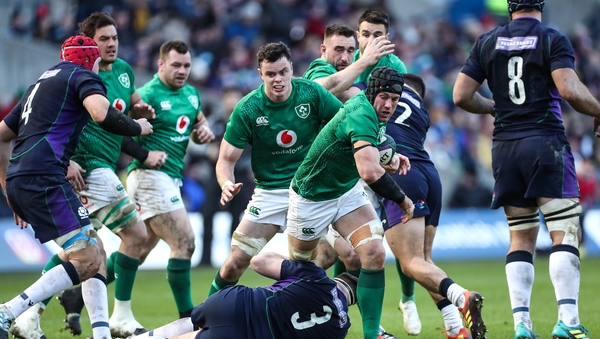 Sean O'Brien made his first Six Nations start since the finale of the 2017 competition