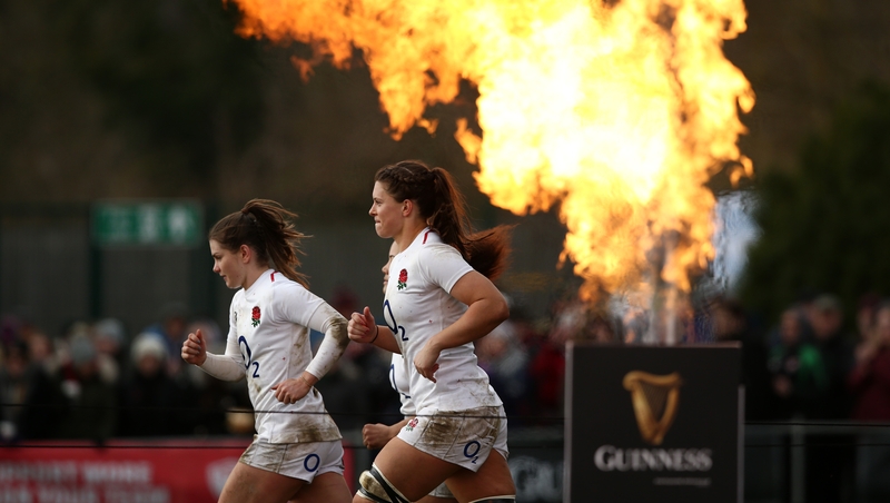 England were 24-0 up at half-time before going to seal an emphatic win