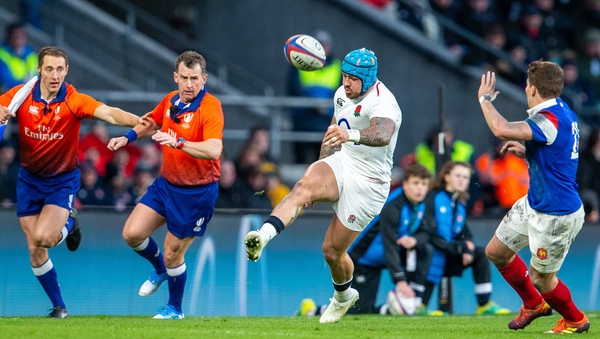 Jack Nowell puts his foot through it at Twickenham