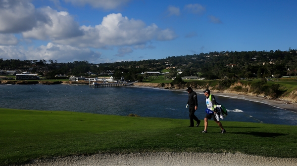 Phil Mickelson has a three-shot lead