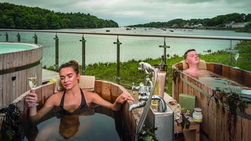 Seaweed baths at The Ice House