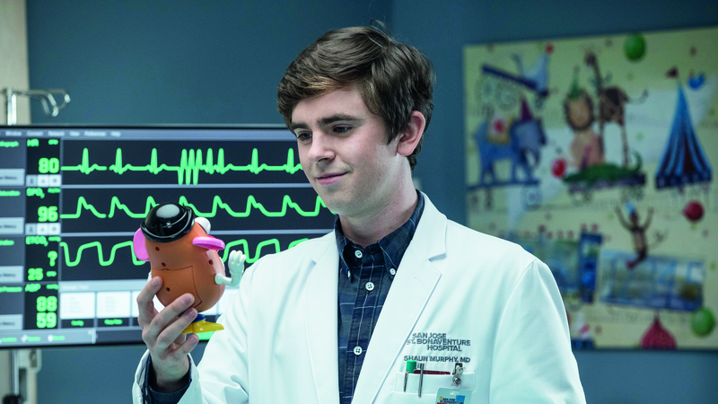The Good Doctor's Freddie Highmore