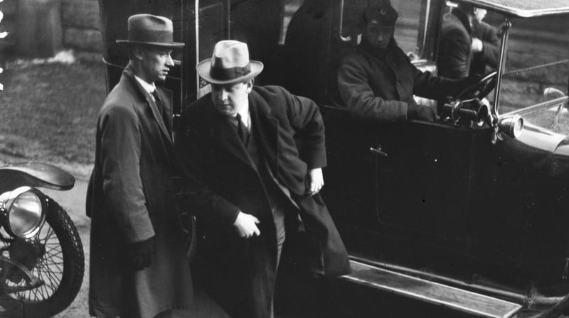 Michael Collins around the time of the signing of the Treaty