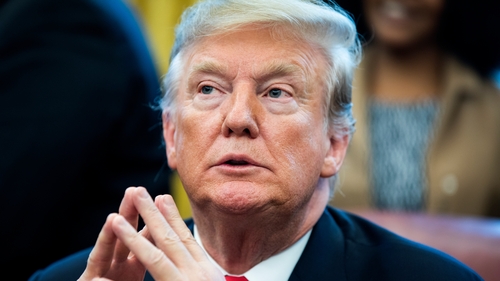 Donald Trump said his country's relationship with North Korea seemed to be 'very, very strong'