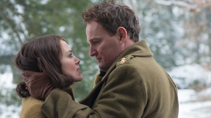 Keira Knightley and Jason Clarke in The Aftermath