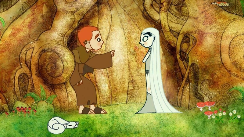 A scene from Cartoon Saloon's The Secret Of Kells