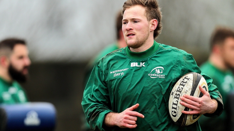 Kieran Marmion pictured at Connacht training on Tuesday