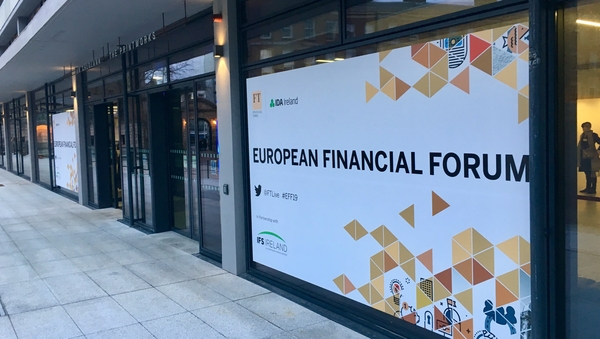 More trade tariffs would hit US consumers, the president and CEO of Atlanta's Federal Reserve Bank told the European Financial Forum