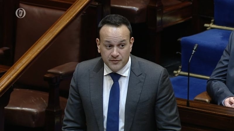 Taoiseach was speaking during the debate on the Omnibus Bill