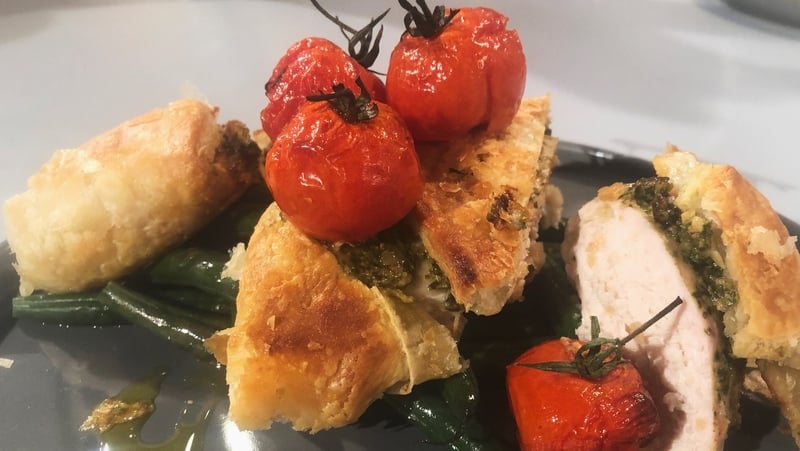 Eunice's LOVEly Pesto Chicken