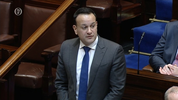 Leo Varadkar said the decision on relocating funding was not made until this week