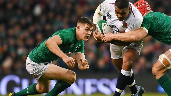 Garry Ringrose injured his hamstring against England