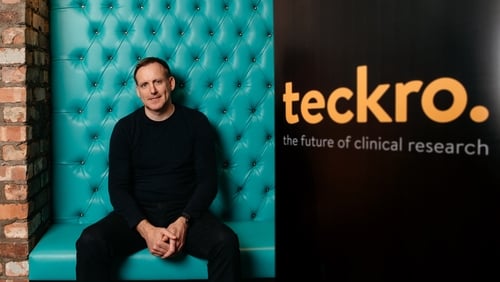 Teckro's CEO Gary Hughes said the firm's vision is to improve all site and patient interactions during clinical trials