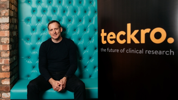 Teckro's CEO Gary Hughes said the firm's vision is to improve all site and patient interactions during clinical trials