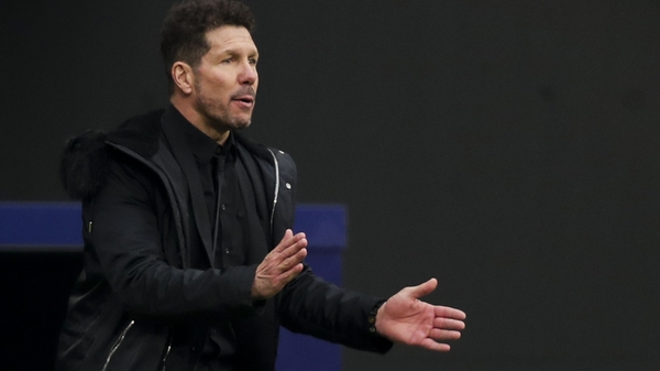 Diego Simeone: "I see hard work, I see players focused on improving, I see excitement, I see youth."