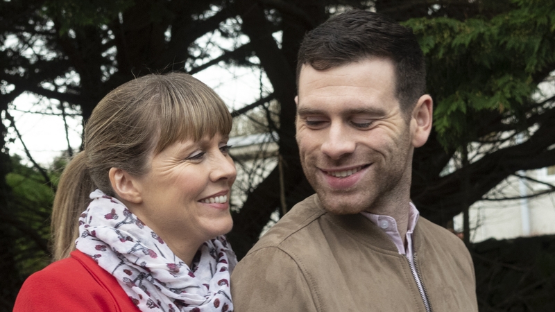 Berni and her boyfriend Briain -Berni makes an ominous decision this week on Ros na Rún