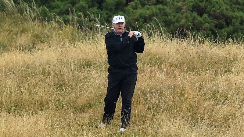 Donald Trump is an avid golfer