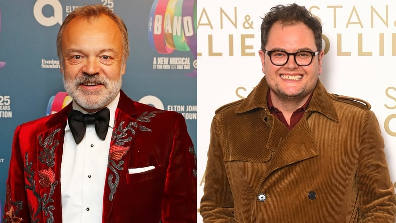 Graham Norton and Alan Carr