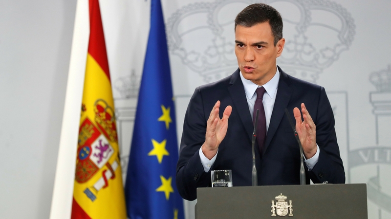 Prime Minister Pedro Sanchez said the pardons were approved at a cabinet meeting today