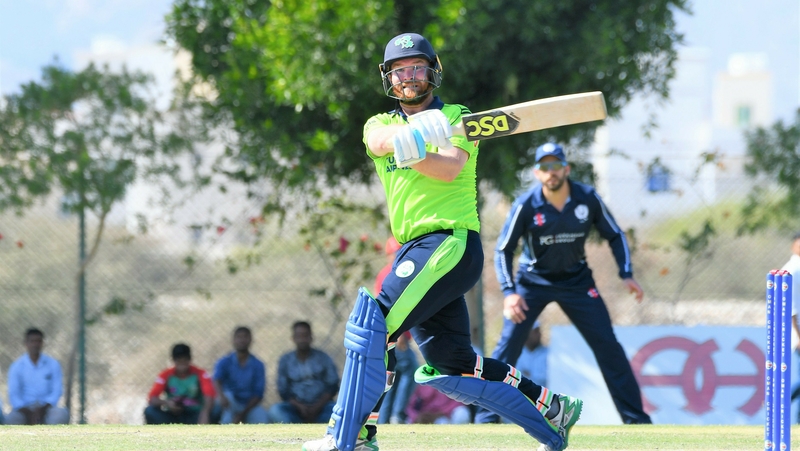 Paul Stirling scored a half-century
