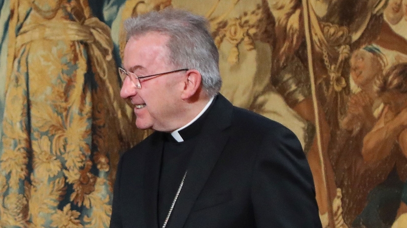 Archbishop Luigi Ventura is suspected of having assaulted a junior official at a reception in Paris City Hall