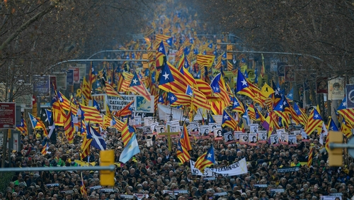 The trial of the 12 separatist leaders stems from their role in Catalonia's failed 2017 independence bid