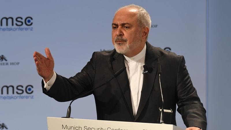 Mohammad Javad Zarif said: 'The risk (of war) is great. The risk will be even greater if you continue to turn a blind eye to severe violations of international law'