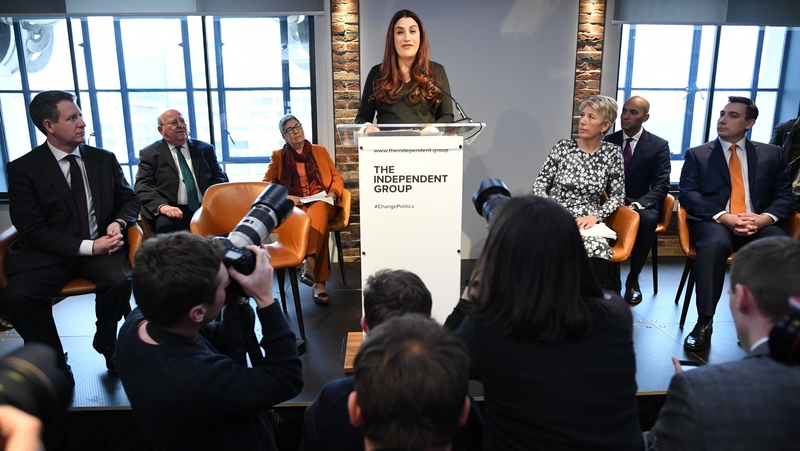 Luciana Berger made the announcement that seven Labour MPs were resigning