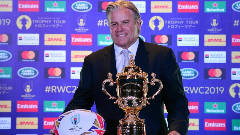 CEO of World Rugby Brett Gosper