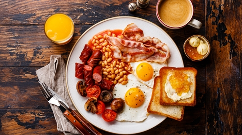 Dads have a particular fondness for breakfast