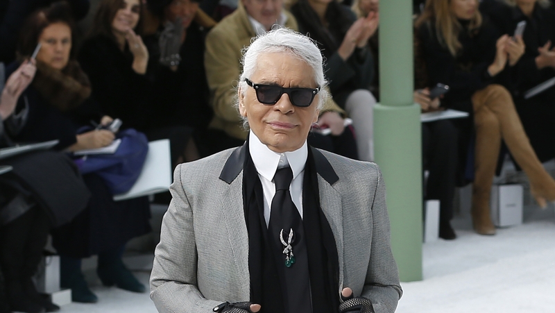 Karl Lagerfeld was artistic director at Chanel and creative director at Fendi